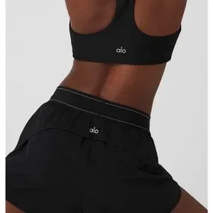 Alo yoga match poInt short 黒 Lサイズ Match Point Short - Black | ALO